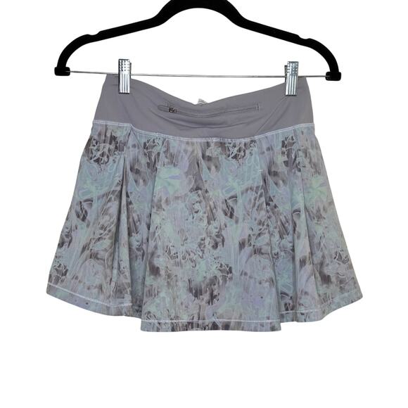 Lululemon Women’s 2 Pace Rival LUXTREME Skort Mauve Gray Running Tennis $78 - Picture 5 of 8